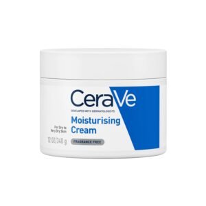 CeraVe Moisturizing Cream For Dry To Very Dry Skin (340gm) – Formulated with 3 Essential Ceramides And Hyaluronic Acid | Non-Comedogenic Moisturizer For Face and Body