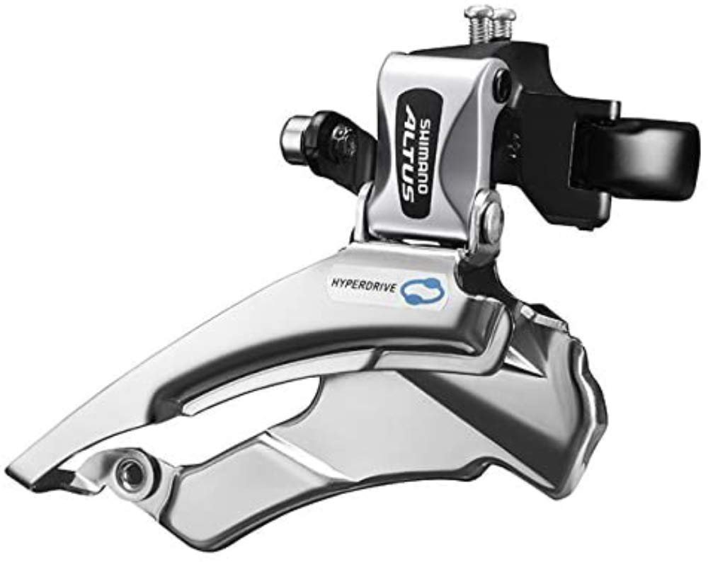 Shimano Altus 7/8 Speed Mountain Bicycle Front Derailleur – FD-M313 (Down Swing – CS-Angle:66-69)