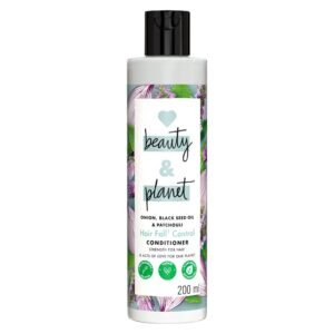 Love Beauty & Planet Onion, Black Seed & Patchouli Hairfall Control Natural Conditioner|No Sulfates,No Paraben|200ml