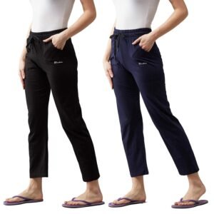 BLINKIN Women’s Cotton RelaxFit Pajama Combo (Pack of 2)