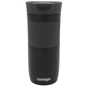 Contigo Byron Snapseal Travel Mug – Premium Stainless Steel Insulated Coffee Mug with Leakproof Lid, 470 ml Thermal Vacuum Flask for Hot & Cold Beverages