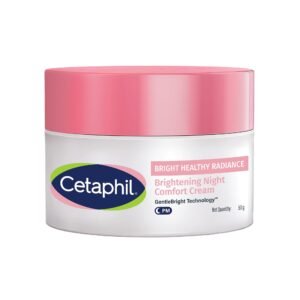 Cetaphil Brightening Night Comfort Cream – 50 g| For Dark Spots, Uneven Skin Tone| Hyaluronic Acid & Niacinamide| Fragrance Free| Dermatologist Recommended