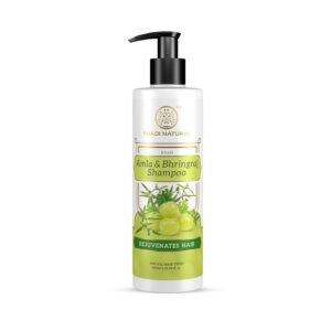 Khadi Natural Amla & Bhringraj Shampoo | Herbal for Hair Strength & Scalp Care | Helps Cleanse & Improve Texture | Gentle Daily Care Formula | Suitable for All Hair Types | 650ml