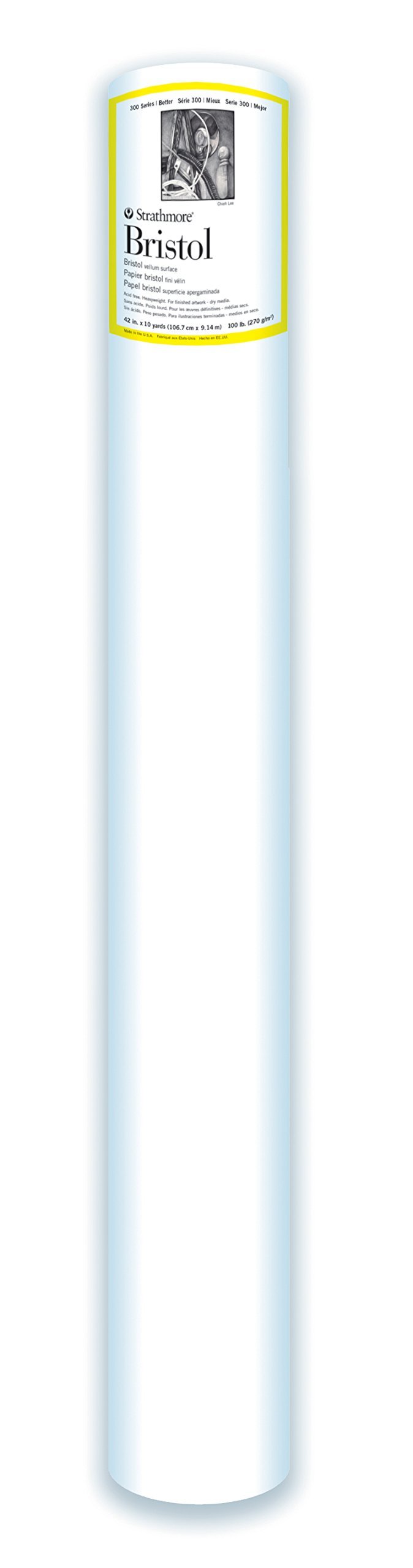 Strathmore 300 Bristol Vellum 42X10Yd Roll