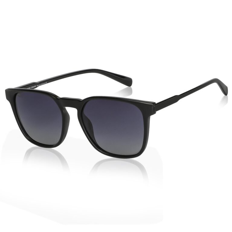 Vincent Chase By Lenskart | Full Rim Square| Polarized Stylish Sunglasses | 100% UV Protected | For Men & Women