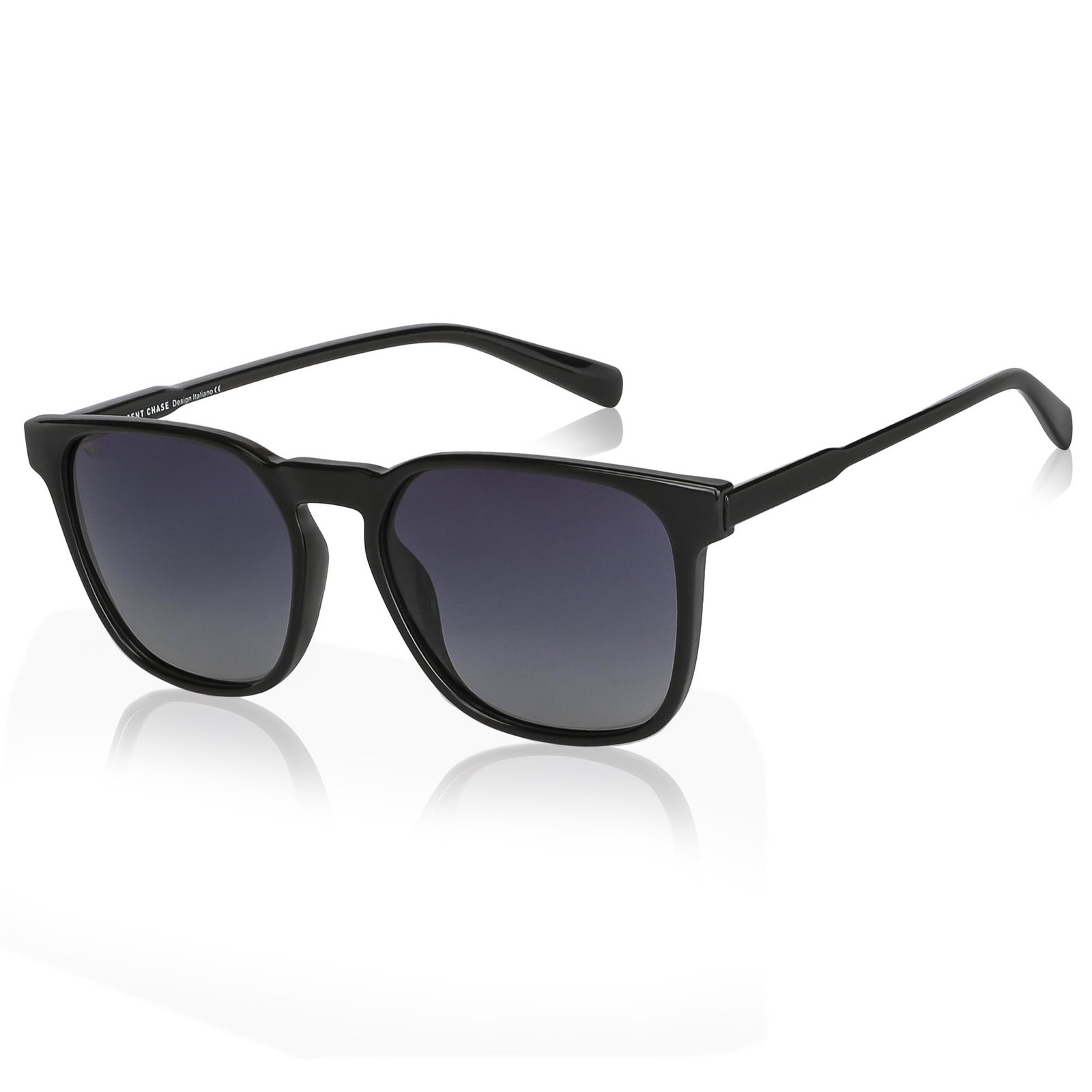 Vincent Chase By Lenskart | Full Rim Square| Polarized Stylish Sunglasses | 100% UV Protected | For Men & Women