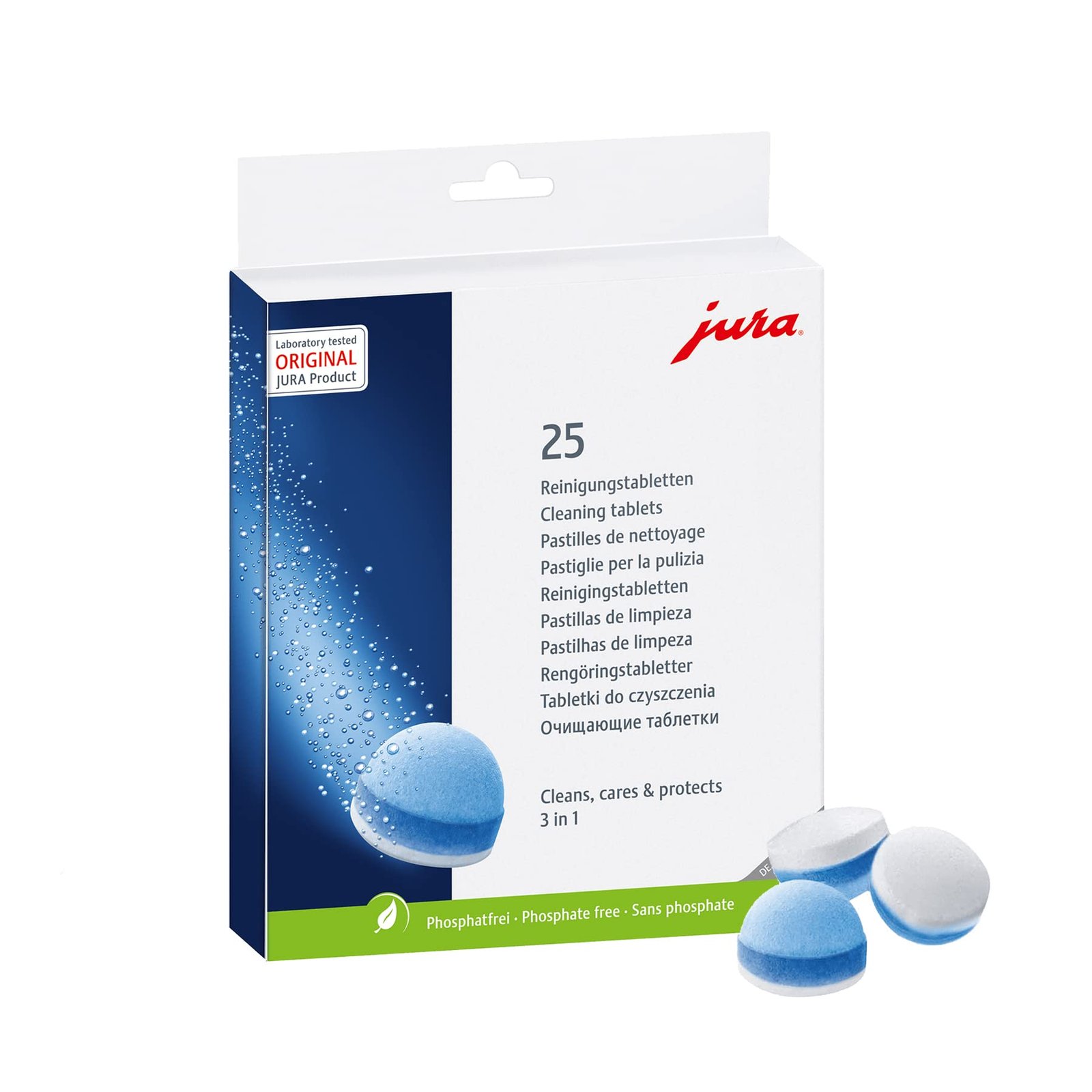 JURA 3fazowe tabletki czyszczce 25 szt.