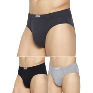 Van Heusen Men 100% Cotton Brief – Pack of 3 – Anti Bacterial, Colour Fresh, Moisture Wicking