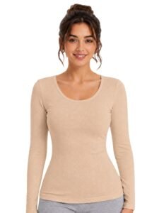 Bodycare Insider Bodyacre Women Round Neck Full Sleeves Vest : High Warmth & Thin Fabric for Optimum Heat Even in Coldest Condition