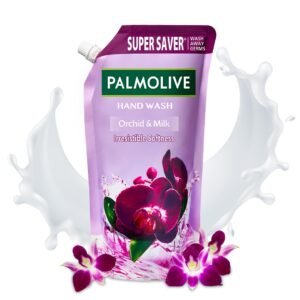 Palmolive Naturals Black Orchid & Milk Liquid Hand Wash, 750 ml Refill Pack | Delicate floral fragrance | Hydrating milky foam | Softens hands