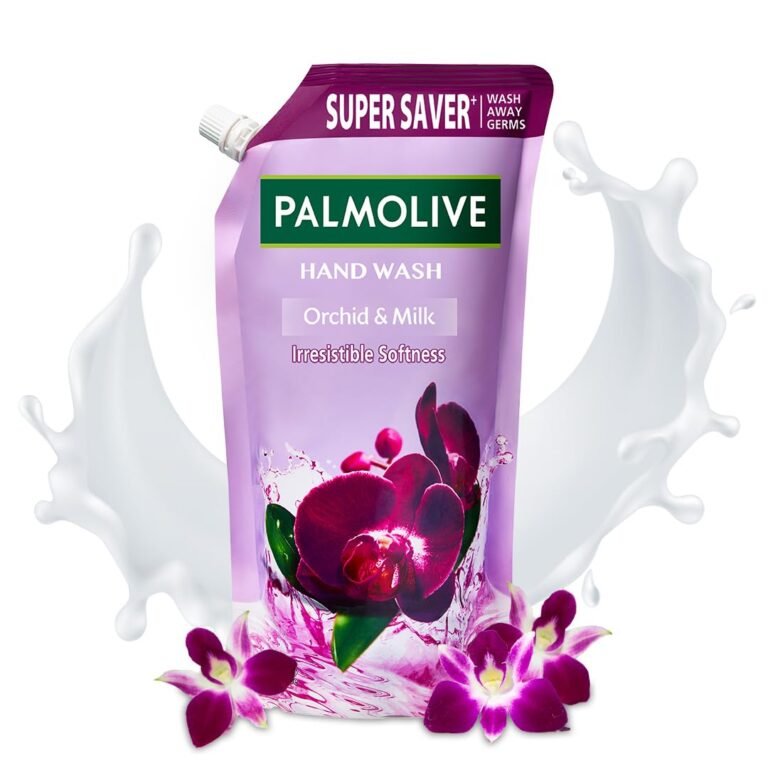 Palmolive Naturals Black Orchid & Milk Liquid Hand Wash, 750 ml Refill Pack | Delicate floral fragrance | Hydrating milky foam | Softens hands