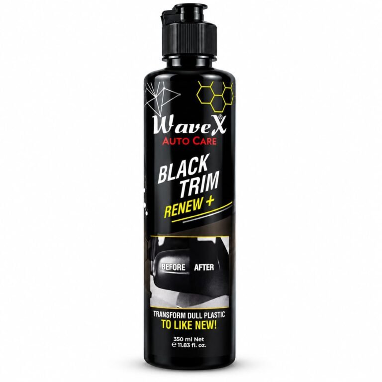 Wavex Black Trim Renew Plus | 350ml Plastic & Rubber Restorer | Revives Faded Exterior Trim & Bumpers | Long-Lasting UV Protection | Wash Resistant