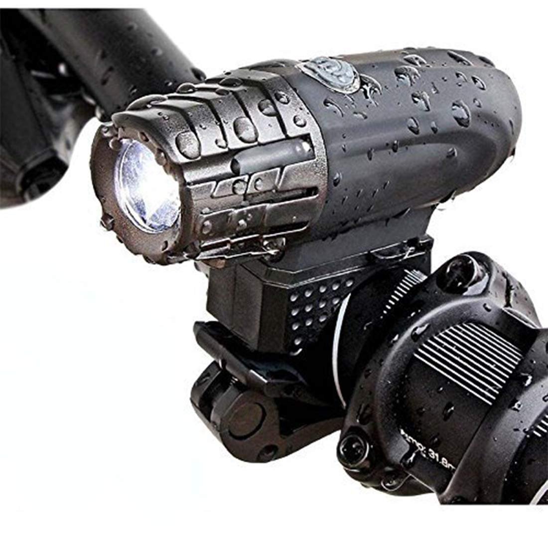 Lista USB Rechargeable 360° Rotation Bike Bicycle Front Headlight