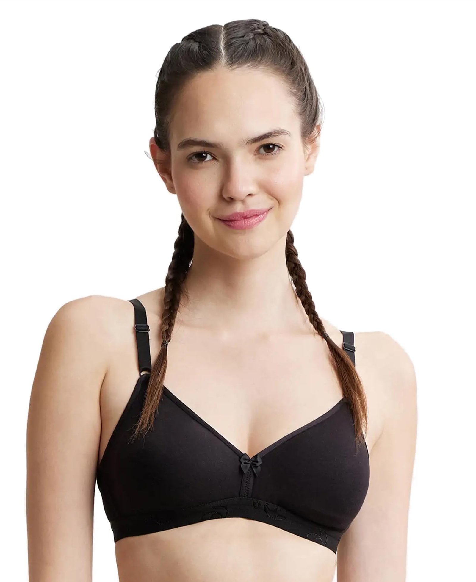 Jockey 1581 Women Wirefree Non Padded Super Combed Cotton Everyday Bra