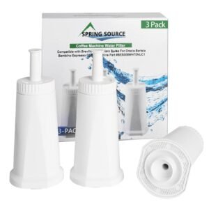 3Pack Water Filters for Sage Coffee Machine Models SES 990/980/500/878/875/880/920/810, Appliances BES008 Softener for Sage Barista Express Water Filters