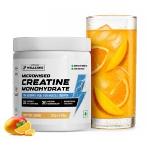 Wellcore Pure Micronised Creatine Powder (33 Servings, Tropical Tango)