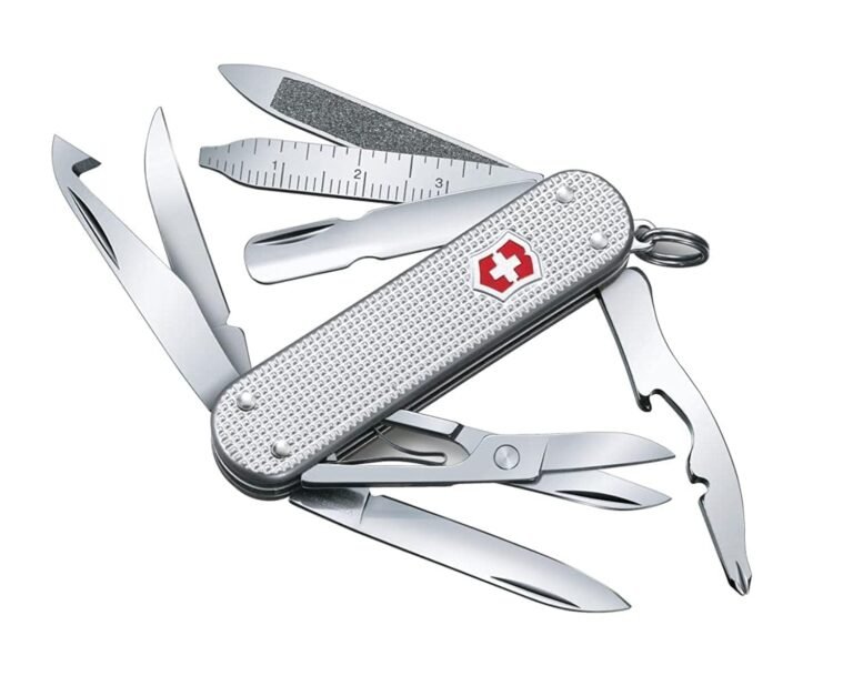 Victorinox MiniChamp Alox Swiss Army Knife – Silver (0638126)