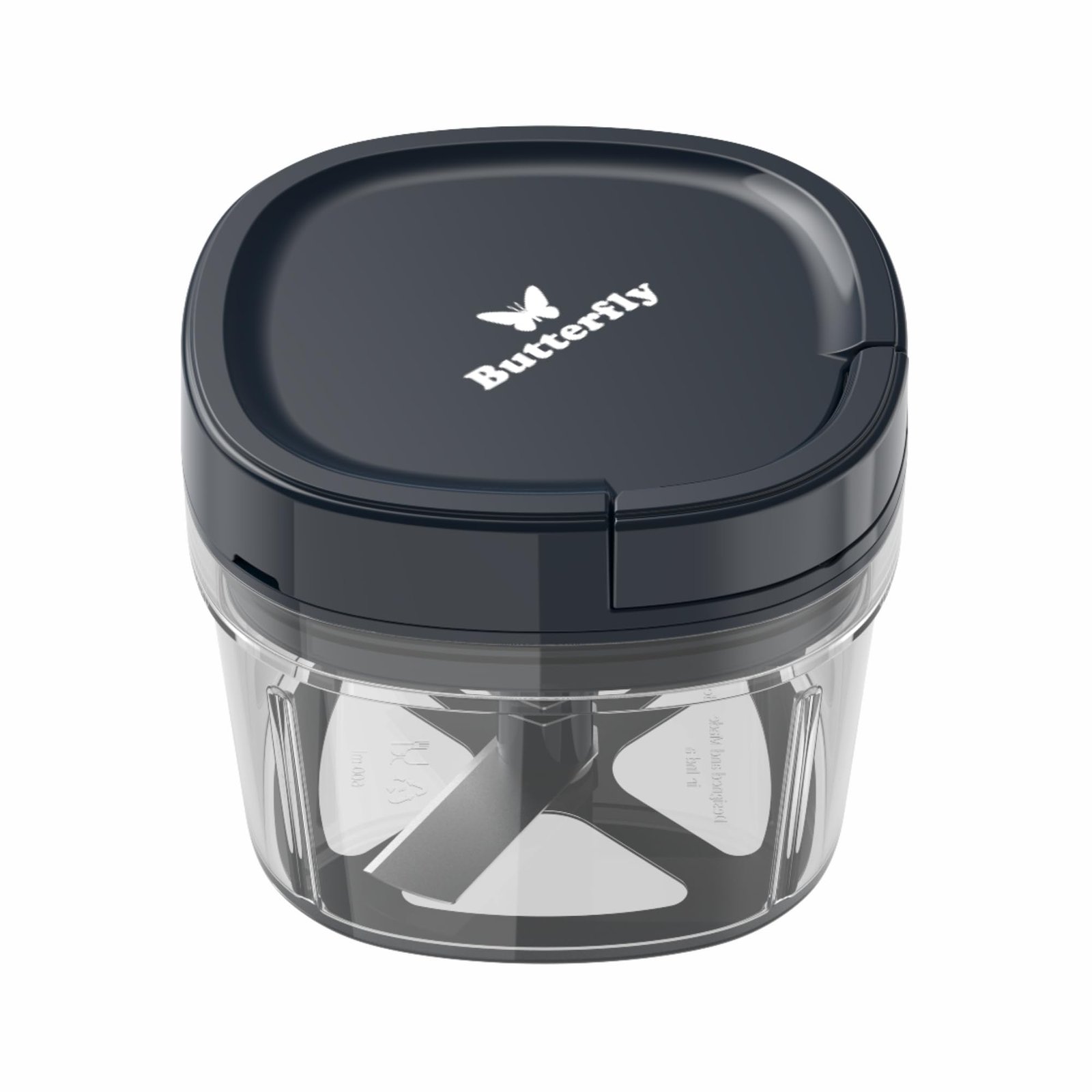 Butterfly Premium Plastic Vegetable Chopper 600 ml Blue