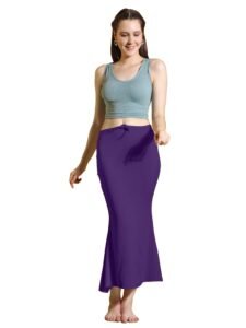 Amazon Brand – Anarva Women Cotton Blended Saree Shapewear Regular Petticoat Skirt For Saree