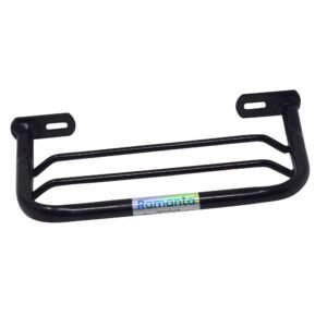 Ramanta Side Rear Footrest for Bike Lady Step Footrest Compatible with for Gixxer Old Model (BS-4), CBZ Xtreme 200R/160R (BS-6, 2020) and Pulse 200 (BS-6), V-Strom 250 – (Black, 1 PC with Fitting)