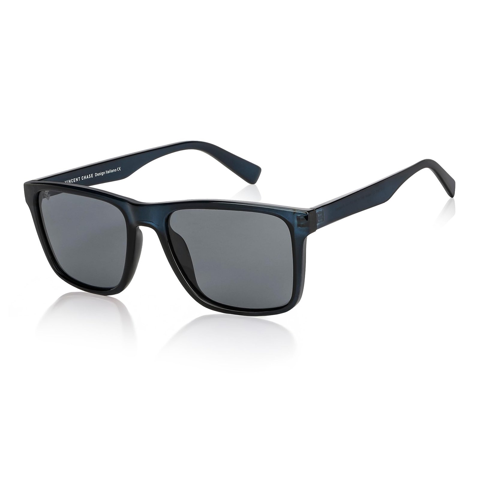 Vincent Chase By Lenskart | Full Rim Square | Polarized and 100% UV Protected | Men & Women | Large | VC S12934