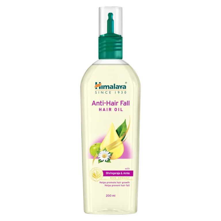 Himalaya Anti-Hair Fall Hair Oil | Non Sticky Hair Oil | Promotes Hair Growth | Prevents Hair Fall | Made with Bhringraja & Amla | For Women & Men | 200ml