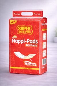 Nappy Pad’s Super Value Pack for Babies (60 Pieces)
