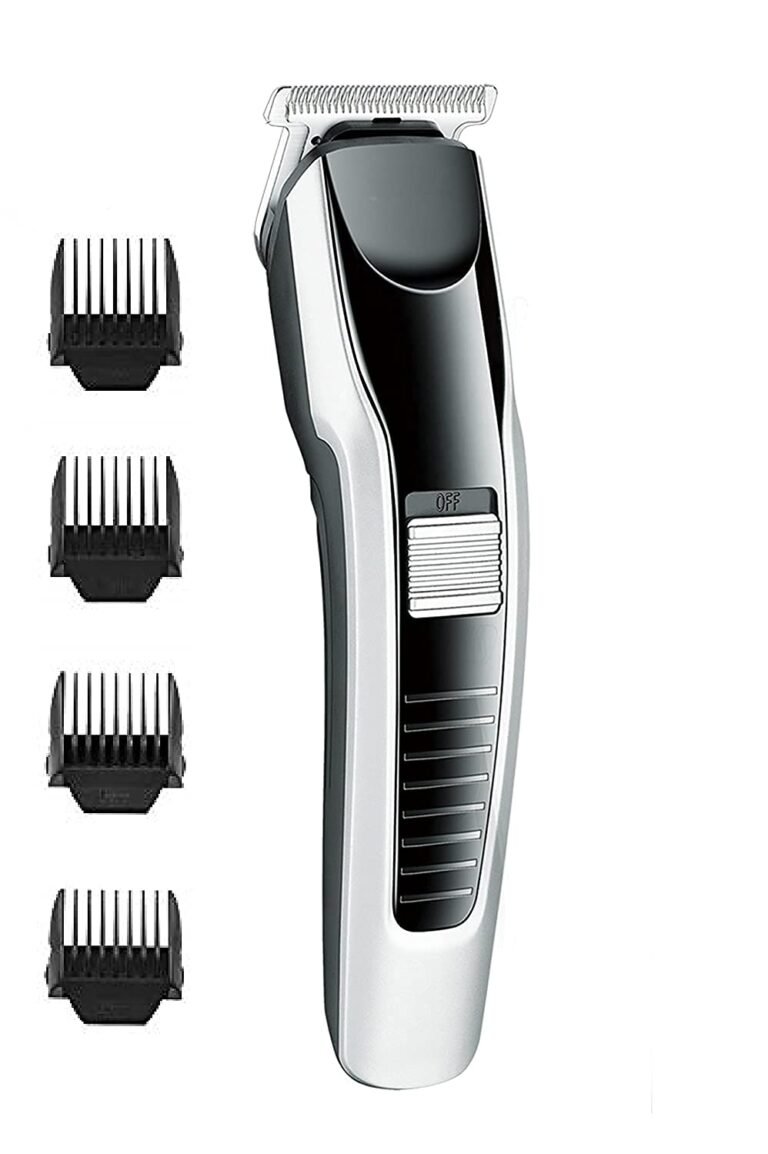 EVOLT Electric Hair trimmer for men Clipper Shaver Rechargeable Hair Machine adjustable Beard Hair Trimmer, beard trimmers, beard trimmer for men with 4 combs (Black)