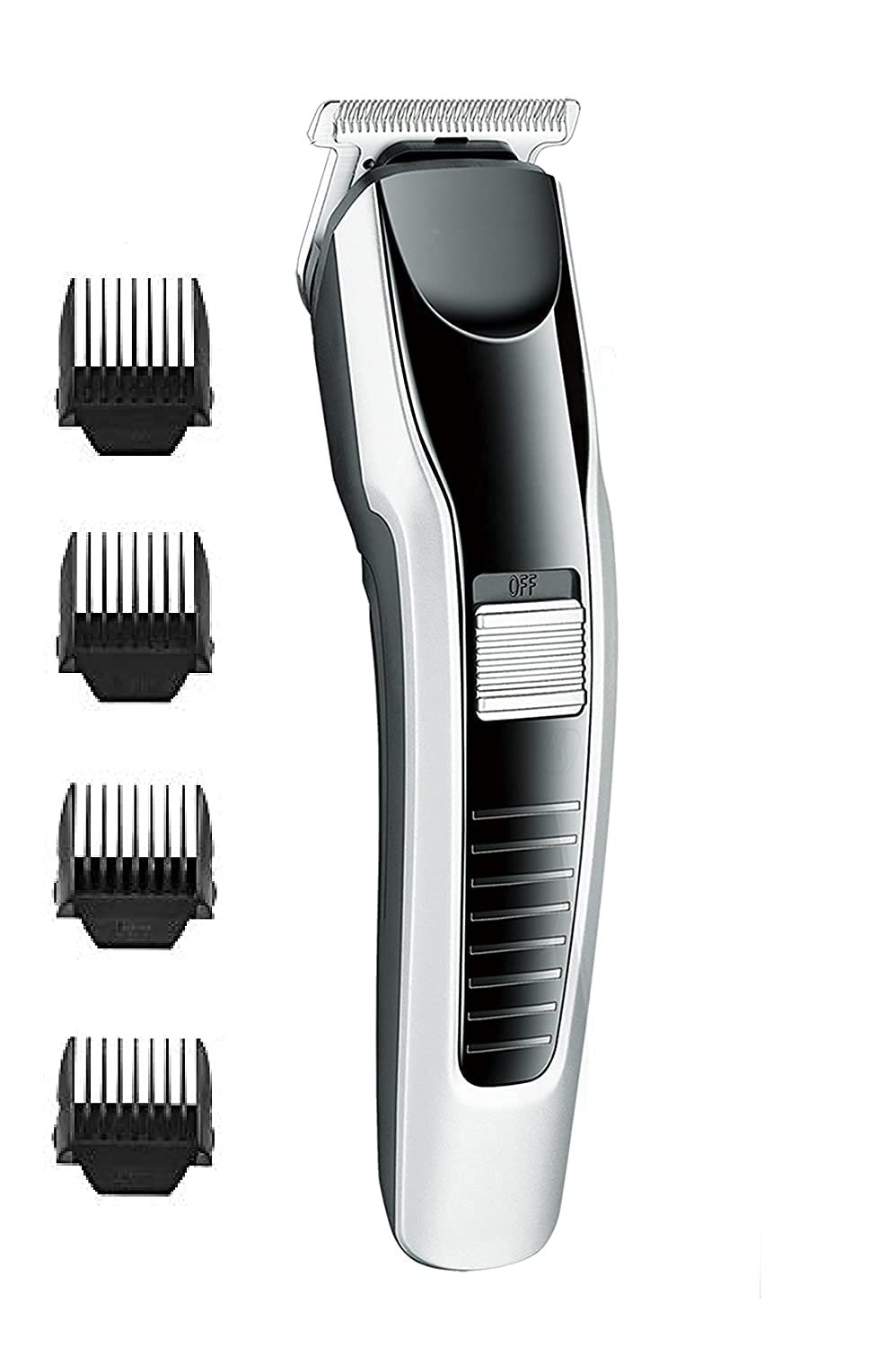 EVOLT Electric Hair trimmer for men Clipper Shaver Rechargeable Hair Machine adjustable Beard Hair Trimmer, beard trimmers, beard trimmer for men with 4 combs (Black)