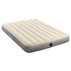 Intex Plastic 64102E Dura-Beam Air Mattress, Full, Beige