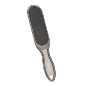 VEGA Large Emery Foot File – Professional Pedicure Tool for Smooth, Soft & Clean Feet, Removes Dead Skin & Callus Easily, Durable Handle, Smooth Finish for Soft Feet, Reusable & Easy to Clean, (PD-12)