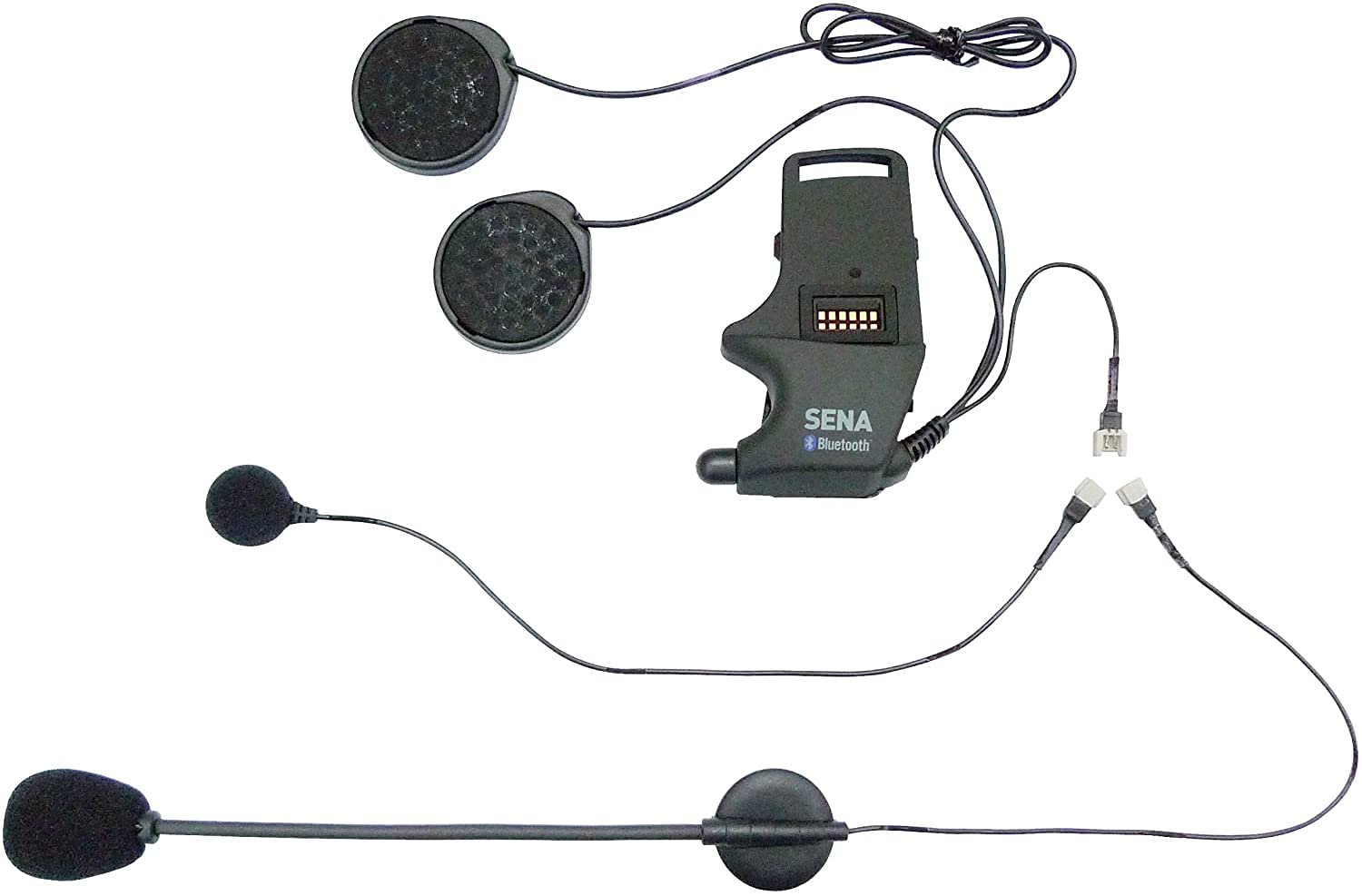 Sena Helmet Clamp Kit with Detachable Boom Microphone and Wired Microphone