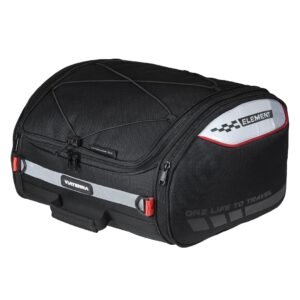 ViaTerra 35L Element Motorcycle Tail Bag Fits Most Bikes