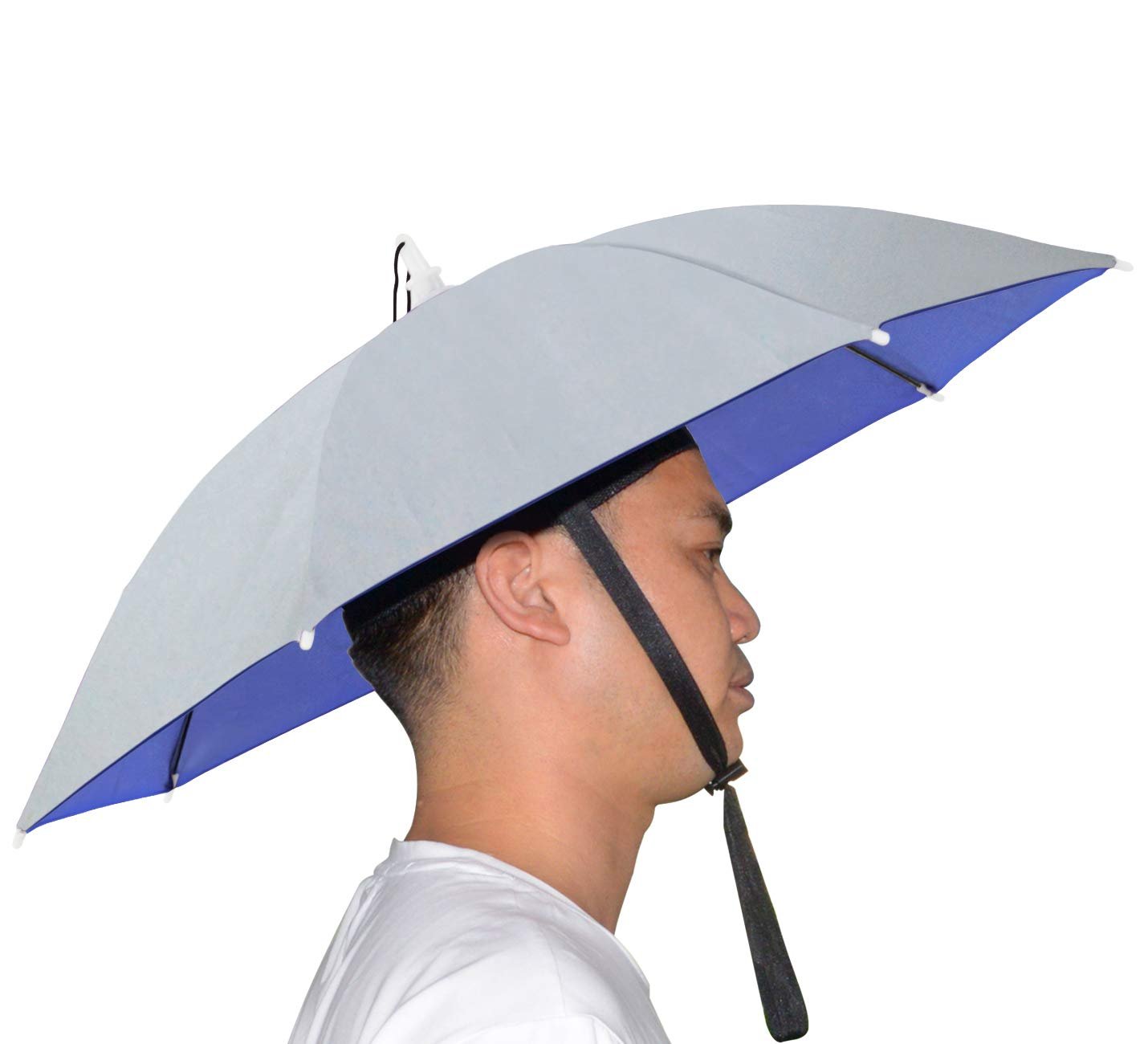 Vi Umbrella Hat Adult and Kids Folding Cap for Beach Fishing Golf Party Headwear