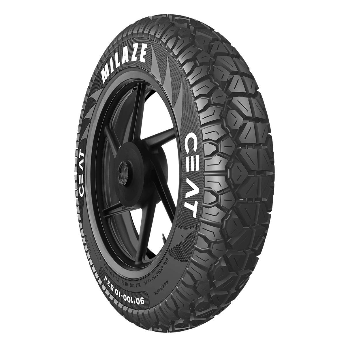 Ceat Milaze 90/90-12 54J Tubeless Scooter Tyre,Front or Rear (104232 )