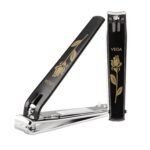 Vega Large Nail Clipper 1 Piece with Anti-Slip Grip for Men & Women | Stainless Steel Nail Trimmer for Fingernails & Toenails | Nail Cutter | Professional Manicure Pedicure Kit Tool, (LNC-03)