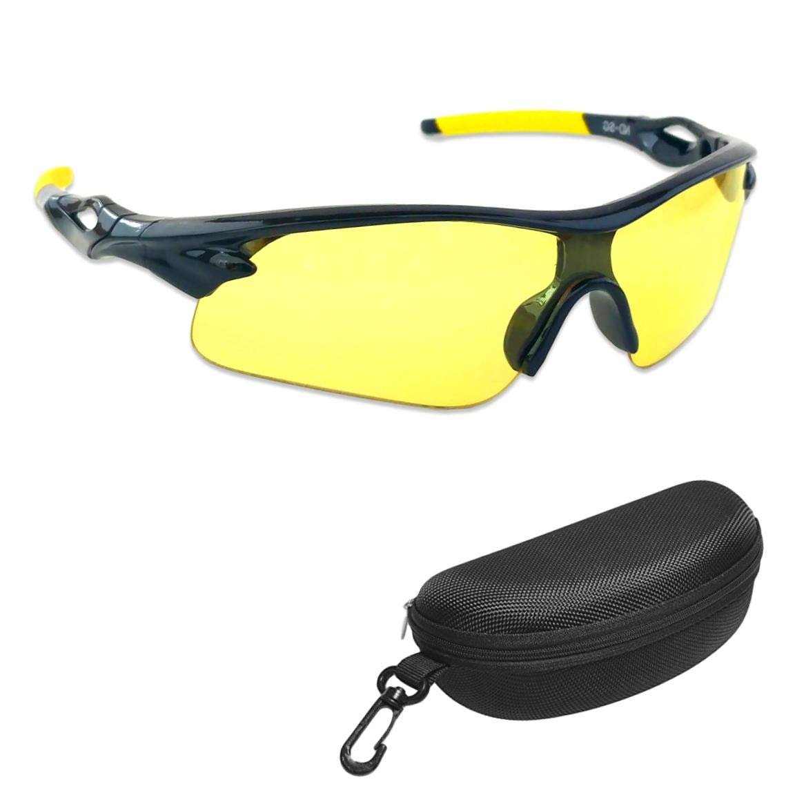 iLumen8 BEST Shooting Glasses UV Blacklight Yellow Vision Safety Eye protection.