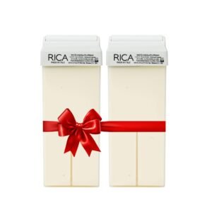 Rica White Chocolate Roll-On Painless Hair Removal Wax Refill for Women | Nourishing Waxing Solution for Dry Skin | 100ml, Pack of 2