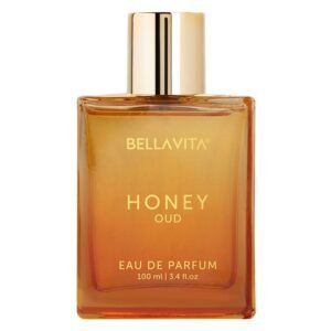 Bella Vita Luxury Honey Oud 100ml Long Lasting Liquid Perfume for Man and Woman | Bergamot, Patchouli & Vanilla | Sweet, Woody and Spicy Fragrance for Unisex