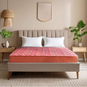 Kurlon Natural Coir Pad Mattress | Rubberized Coir | Breathable Fabric |Medium Firm Support| Natural Cooling | PU Foam Quilting | Premium Finish | King Size | 78x72x5 | 2 Yrs Warranty