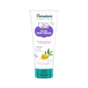 Himalaya Gentle Baby Cream 200ml with Olive Oil, Giloy & Licorice | pH 5.5 | No. 1 Doctor Recommended Baby Cream | Hypoallergenic | Nourishing Baby Face Cream & Moisturizer for All Skin Types