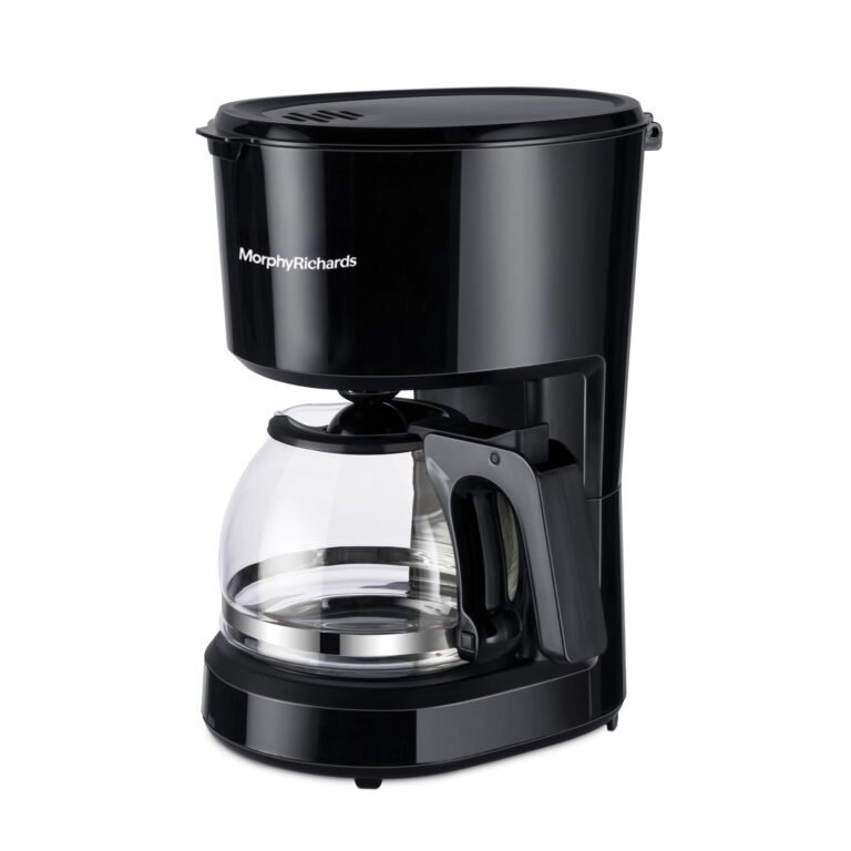 Morphy Richards Europa Drip Espresso Coffee Machine|600W Drip Coffee Maker|6-Cups Capacity|Anti-Drip Function|Dry Heat Protection|Warming Plate|2 Years Product Warranty|Black