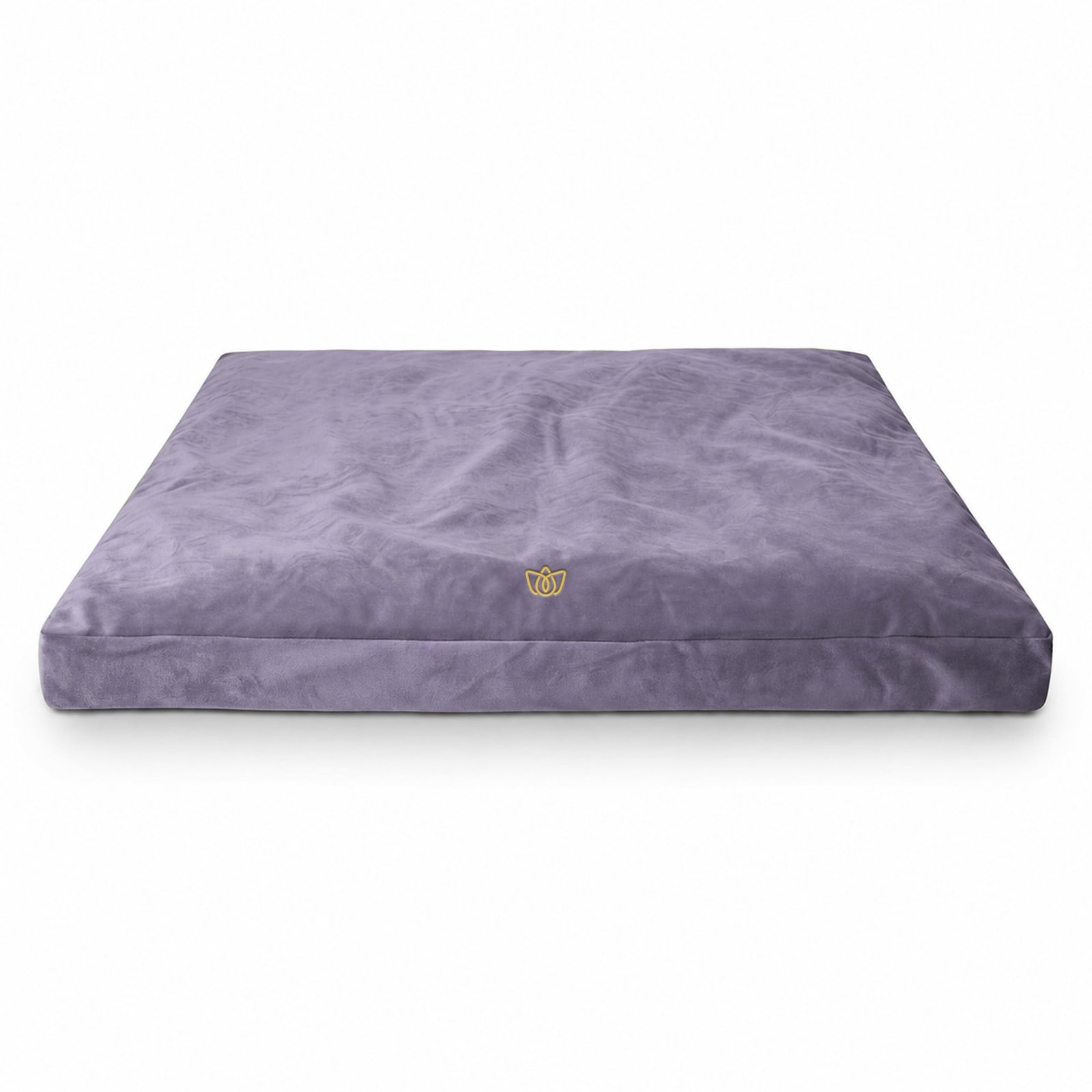 Florensi Zabuton Meditation Mat (32″x32″x3″), Premium Velvet Cover w 100% Cotton Insert, Perfect to Pair with Zabuton Meditation Cushion, Washable Cover, Best Support for Sitting & Kneeling – Purple