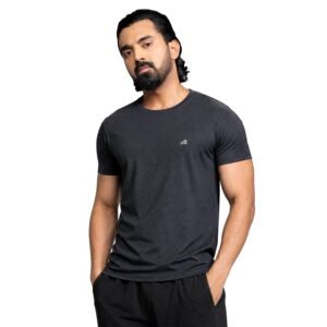 Boldfit Polyester t Shirt Round Neck Quick Dry Gym t Shirts for Men Workout Activewear t Shirts for Men Crew Neck Workout Tshirt for man Regular Fit Tshirt for Mens Ideal for Running, Gym and Sports