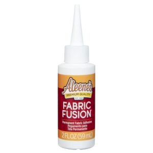 Aleene’s Fabric Fusion Permanent Fabric Adhesive, 2-Ounce