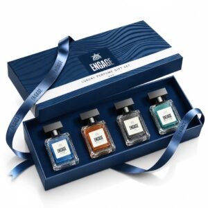 Engage Luxury Perfume Gift Set for Men 80ml (20ml x 4) |4 Unique EDP Fragrances| Long Lasting |Travel Size Perfume Combo|Birthday, Anniversary, Wedding Gift|No Parabens|Dermat-Tested
