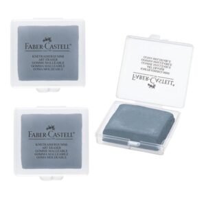 Kneadable Eraser for Artists, ART ERASER Faber Castell, Grey