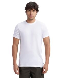 Jockey MC06 Men Super Combed Cotton Half Sleeved Inner T-Shirt Regular Fit