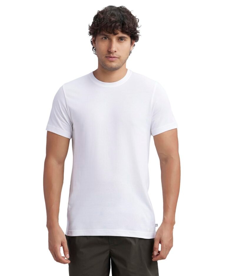 Jockey MC06 Men Super Combed Cotton Half Sleeved Inner T-Shirt Regular Fit