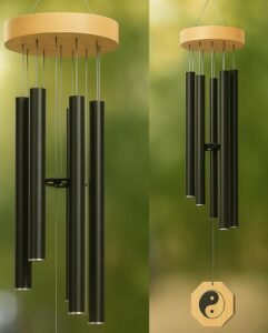 PARADIGM PICTURES 6 Pipe Wind Chimes for Home | Home Decor Items